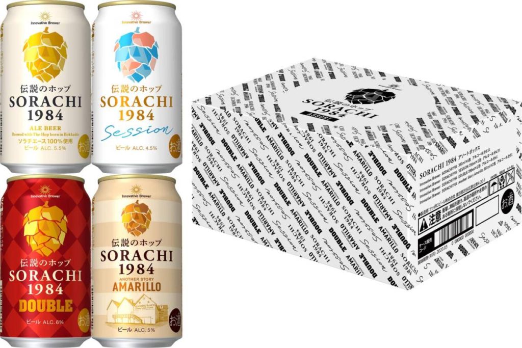 サッポロ Innovative Brewer SORACHI1984 4種飲み比べセット